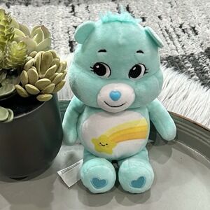 Basic Fun 2021 Care Bears - 9" Bear Plush Toy Stuffed Animals - Wish Bear